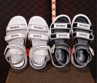 New Velcro Flat Bottom Women Sandals S-69