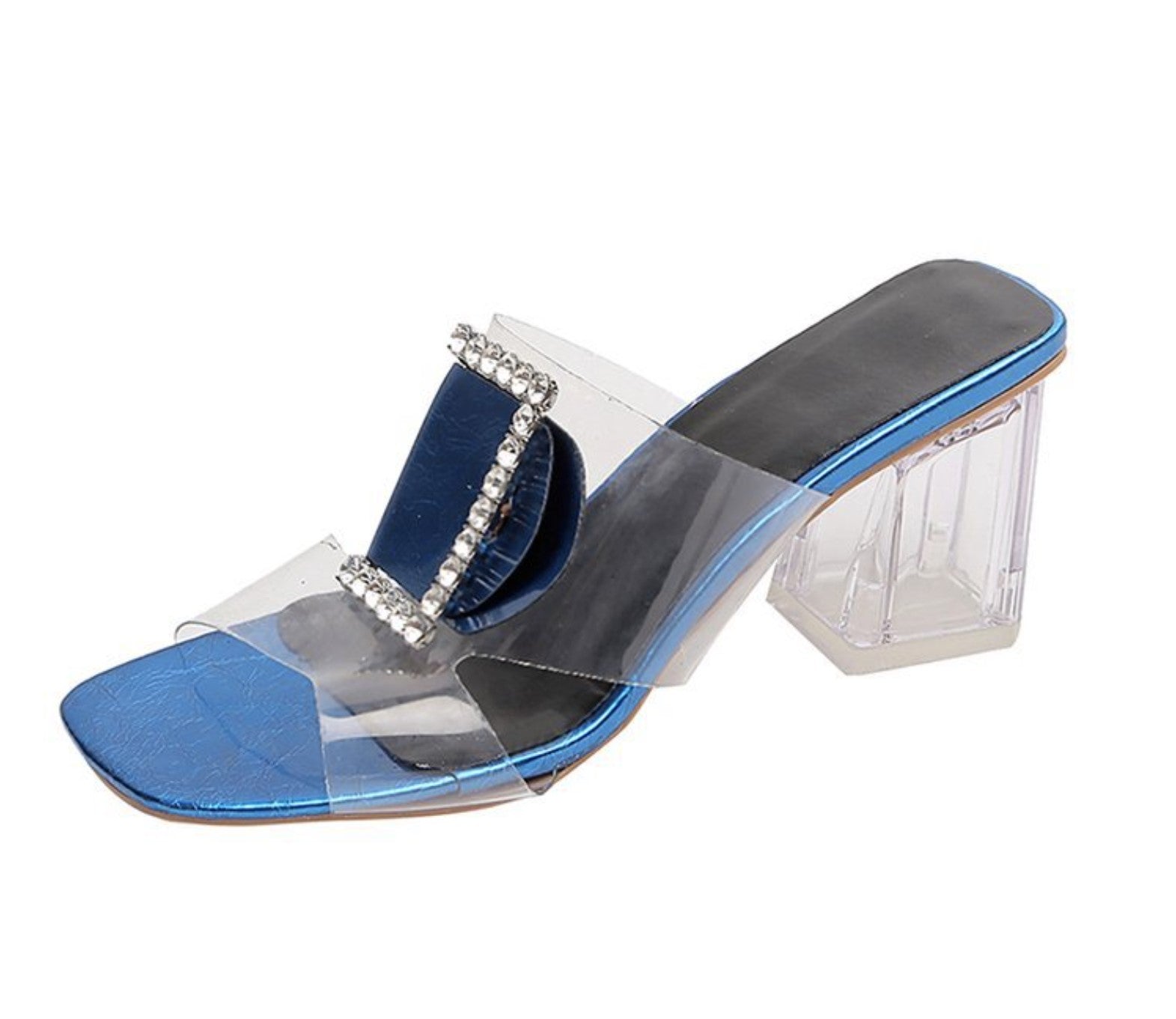 Outerwear High Heel Transparent Sandal S-106