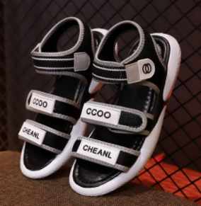 New Velcro Flat Bottom Women Sandals S-69
