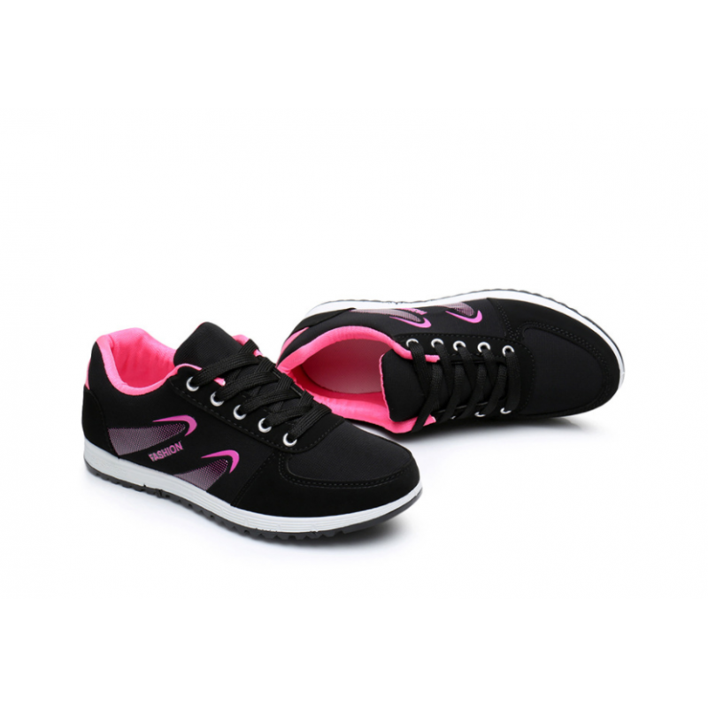 Lattice Pattern Canvas Sneaker Shoes S-73