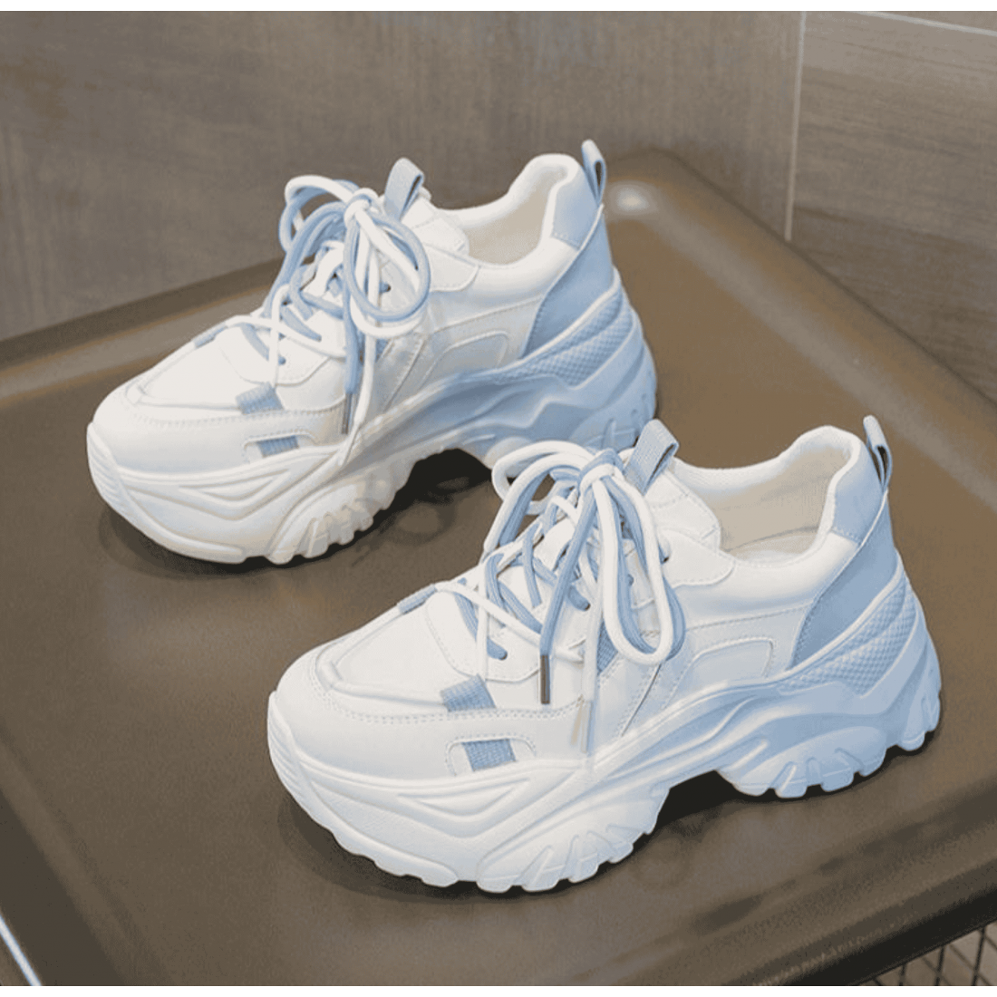 Chunky Platform Sneakers for Women Casual Shoes S-169