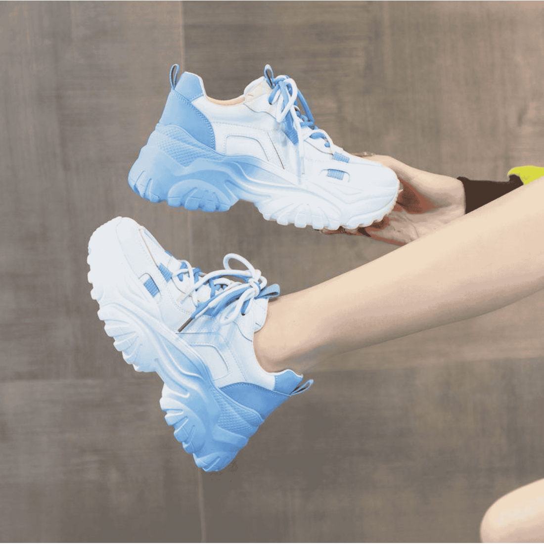 Chunky Platform Sneakers for Women Casual Shoes S-169