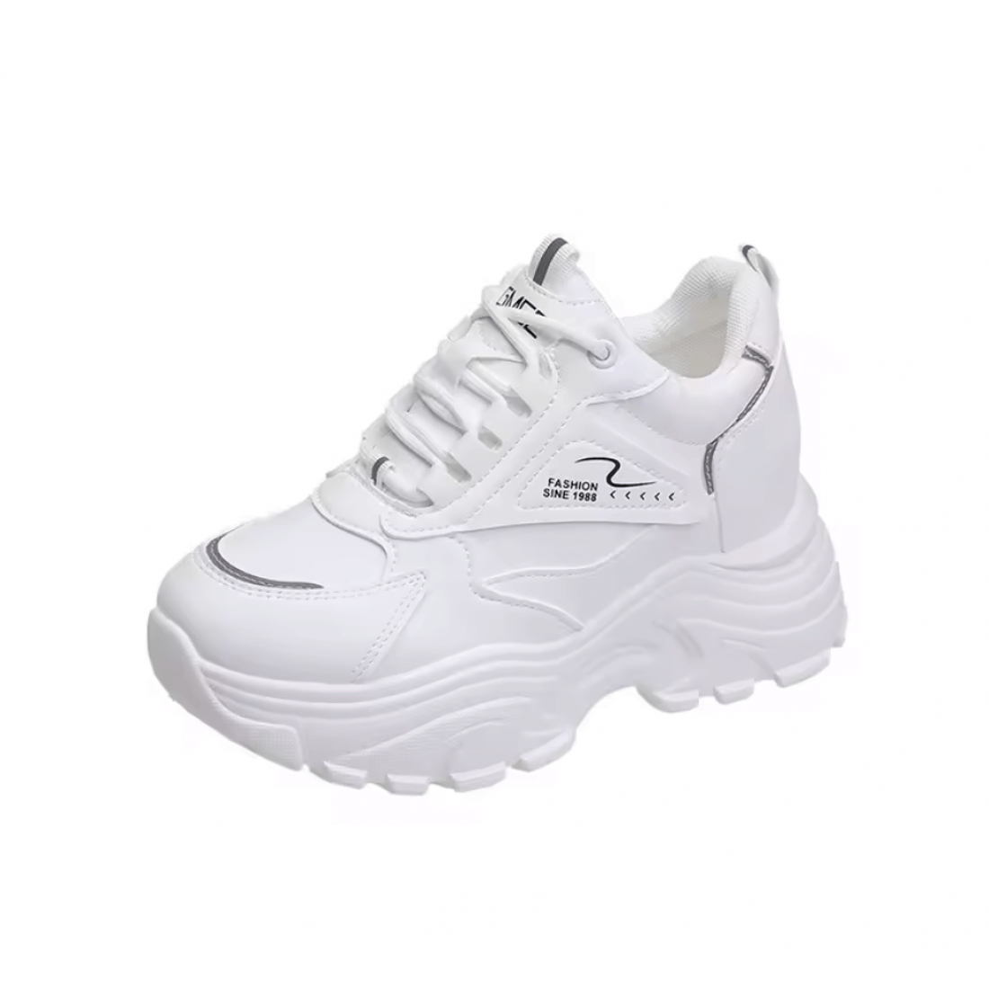 Chunky Sporty Sneakers for Women High Platform Shoes S-166