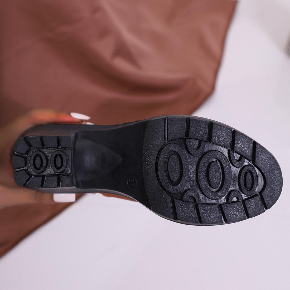 Trendy High Heel Ankle Boots for Women with Stylish Embellishments S-172