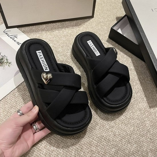 Women's Cute Thick Bottom Beach Slippers