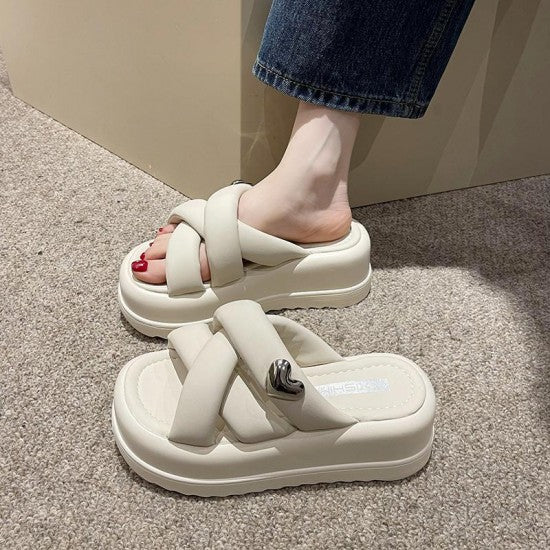 Women's Cute Thick Bottom Beach Slippers
