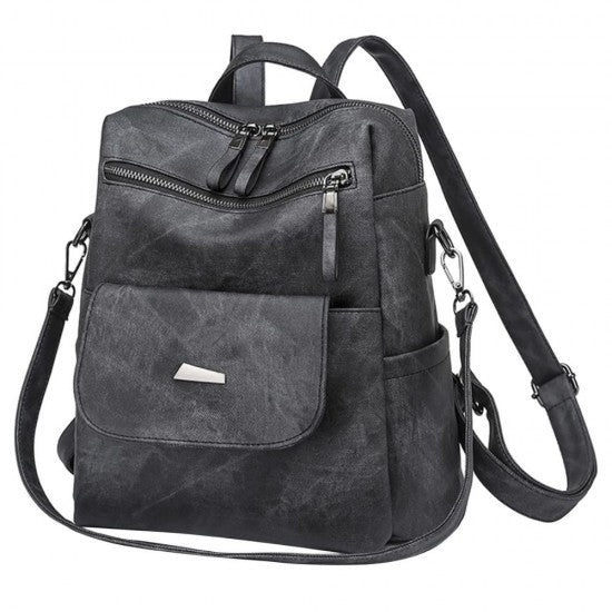 Leather Backpack Purse for Women
