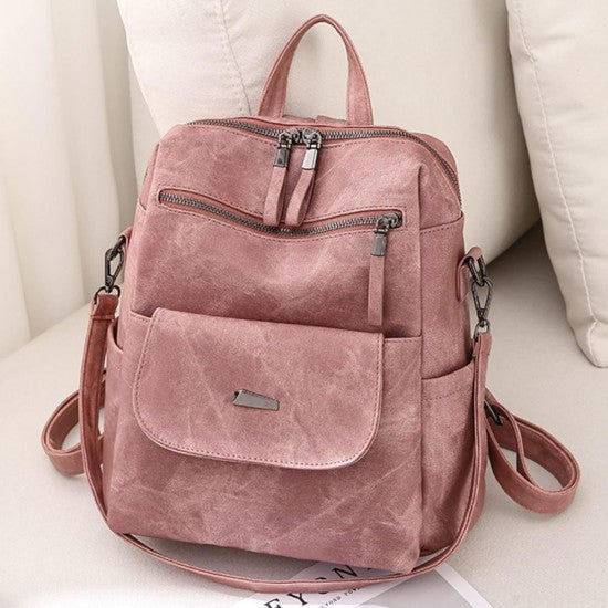 Leather Backpack Purse for Women