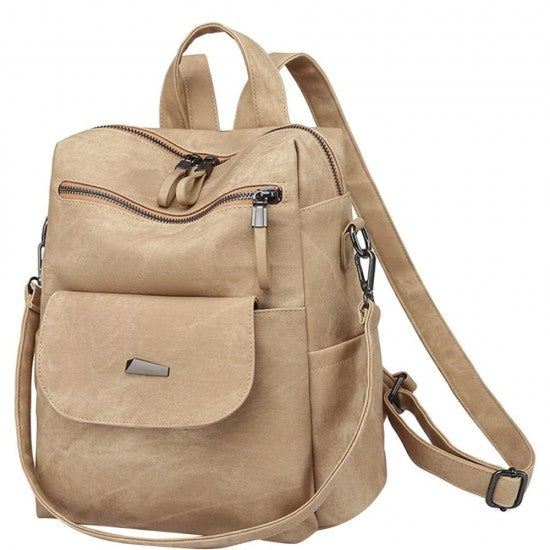 Leather Backpack Purse for Women