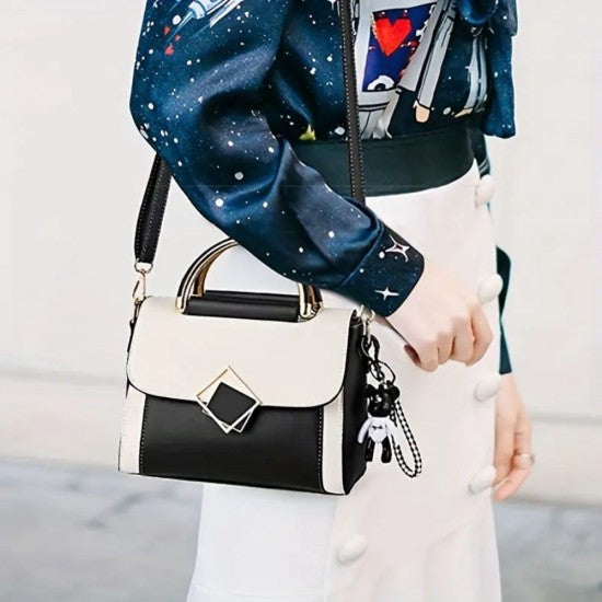 Contrast Crossbody Bag