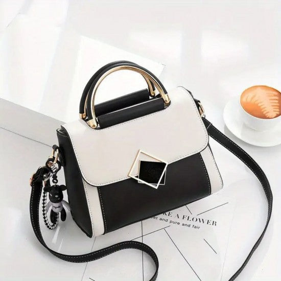 Contrast Crossbody Bag